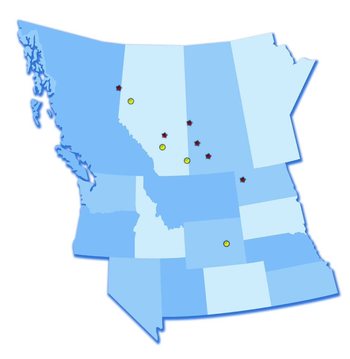 PES location Map